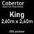 Cobertor King Size Dupla Face com Sherpa Kacyumara 260x240cm Blanket Lugano 300 g/m² Fend - Imagem 5