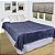 Cobertor Casal Dupla Face com Sherpa Kacyumara 180x220cm Blanket Lugano 300 g/m² Marinho - Imagem 3