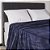 Cobertor Casal Corttex Living Art Soft 500 180x220cm Marinho - Imagem 2