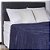 Manta Solteiro Corttex Home Design 150x200cm Marinho - Imagem 3