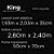 Jogo de Cama King Size Altenburg Blend Malha 4 Peças Malha - Imagem 5