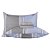 Jogo de Cama Queen Size 150 Fios Corttex 4 Peças Attuale Azul 2 - Imagem 1