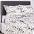 Jogo de Cama Queen Size 150 Fios Corttex 4 Peças Attuale Flores 1 - Imagem 4