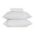 Jogo de Cama Queen Size Karsten 160 Fios 3 Peças Noah Branco/Rosa - Imagem 1