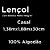 Lençol com Elástico Casal Malha 160 g/m² 138x188x30cm Preto - Imagem 4