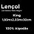 Lençol com Elástico King Size Malha 160 g/m² 193x203x30cm Preto - Imagem 4