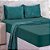 Jogo de Cama Queen Size 4 Peças Bella Enxovais Dreams Jade - Imagem 2