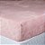 Lençol de Plush Solteiro Hedrons Inove Rosa Tule - Imagem 1