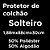 Protetor de Colchão Impermeável Solteiro Sultan 88x188x30cm Cinza - Imagem 4