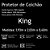 Protetor de Colchão King Size Impermeável Lynel + Saúde Premium Algodão - Imagem 5