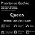 Protetor de Colchão Queen Size Impermeável Lynel + Saúde Premium Jacquard 30cm - Imagem 5