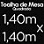 Toalha de Mesa Quadrada 4 Lugares Natal Karsten 140x140cm Enfeites de Natal - Imagem 5