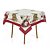 Toalha de Mesa Quadrada 4 Lugares Natal Karsten 140x140cm Fábula do Noel - Imagem 2
