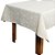 Toalha de Mesa Retangular 6 Lugares Dohler Clean Athenas 140x210cm Eliete - Imagem 2