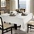 Toalha de Mesa Retangular 8 Lugares Dohler Clean Passion 160x240cm Branca - Imagem 1