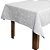 Toalha de Mesa Retangular 8 Lugares Dohler Clean Athenas 160x250cm Edite - Imagem 4