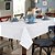 Toalha de Mesa Retangular 8 Lugares Dohler Clean Athenas 160x250cm Edite - Imagem 1