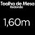 Toalha de Mesa Redonda 4 Lugares Dohler Clean Athenas 160cm Edite - Imagem 5