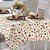 Toalha de Mesa Quadrada 4 Lugares Dohler Clean Athenas 140x140cm Iara - Imagem 1