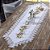 Caminho de Mesa Rendado Jolitex 40x90cm Moscou Branco/Branco - Imagem 1