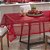 Toalha de Mesa Retangular 6 Lugares Renda Color Interlar 150x220cm Vermelha - Imagem 1