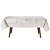 Toalha de Mesa Retangular 6 Lugares Dohler Clean Renova 140x210cm Adele - Imagem 4