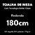 Toalha de Mesa Redonda 8 Lugares Dohler Clean 180cm Renova Adele - Imagem 5