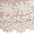 Toalha de Mesa Oval 8 Lugares Renda Interlar Rose Cru - Imagem 3