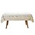 Toalha de Mesa Quadrada 4 Lugares Dohler Clean Renova 140x140cm Charlotte - Imagem 4