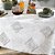 Toalha de Mesa Quadrada 4 Lugares Dohler Clean Athenas 140x140cm Martin - Imagem 3