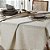 Toalha de Mesa Retangular 6 Lugares Dohler Clean Linhares 160x220cm Paloma - Imagem 2