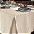 Toalha de Mesa Quadrada 4 Lugares Dohler Requinte 160x160cm TJ-5796 Bege - Imagem 1