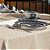 Toalha de Mesa Retangular 8 Lugares Dohler Requinte 160x270cm TJ-5796 Bege - Imagem 2