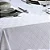 Toalha de Mesa Retangular 8 Lugares Dohler Requinte 160x270cm TJ-5795 Branca - Imagem 4