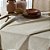 Toalha de Mesa Retangular 6 Lugares Dohler Clean Linhares 160x220cm AM5215 Natural - Imagem 2