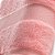 Toalha de Banho Super Soft Zero Twist Corttex 70x140cm Rosa - Imagem 3