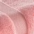 Toalha de Rosto Super Soft Zero Twist Corttex 50x70cm Rosa - Imagem 2