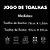 Jogo de Toalhas de Banhão 4 Peças Nobless Appel Rosa/Canoa - Imagem 5