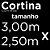 Cortina Combinada Sultan Casa D'oro (460x250cm) - Ruanda - Imagem 5