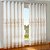 Cortina Bordada Voal Creme Sultan Amsterdan 300x250cm - Imagem 1