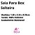 Saia Box Solteiro Matelassê Bella Enxovais Nude - Imagem 2