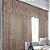 Cortina de Renda com Bandô Clássica Irlanda Interlar 350x220x60cm Desert - Imagem 1