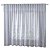 Cortina de Renda para Cozinha com Bandô Clássica Tulipinhas Interlar 280x120x30cm Branca - Imagem 2