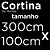Cortina de Renda para Cozinha Cascata Clássica Bule Interlar 300x100cm Marfim - Imagem 5