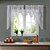 Cortina de Renda para Cozinha Cascata DogWood Interlar 175x95cm - Imagem 1