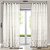 Cortina Bella Janela Bordada Duplex 360x250cm Creme - Imagem 5