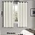 Cortina Blecaute com Voil Bella Janela 260x170cm Pratika Areia - Imagem 4