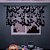 Cortina Halloween Morceguinhos Preto 152x51cm - Imagem 1