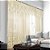 Cortina de Renda com Bandô Clássica Irlanda Interlar 350x220x60cm Marfim - Imagem 1