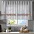 Cortina de Renda para Cozinha Valência Interlar 200x80cm Branca Hibisco - Imagem 1
